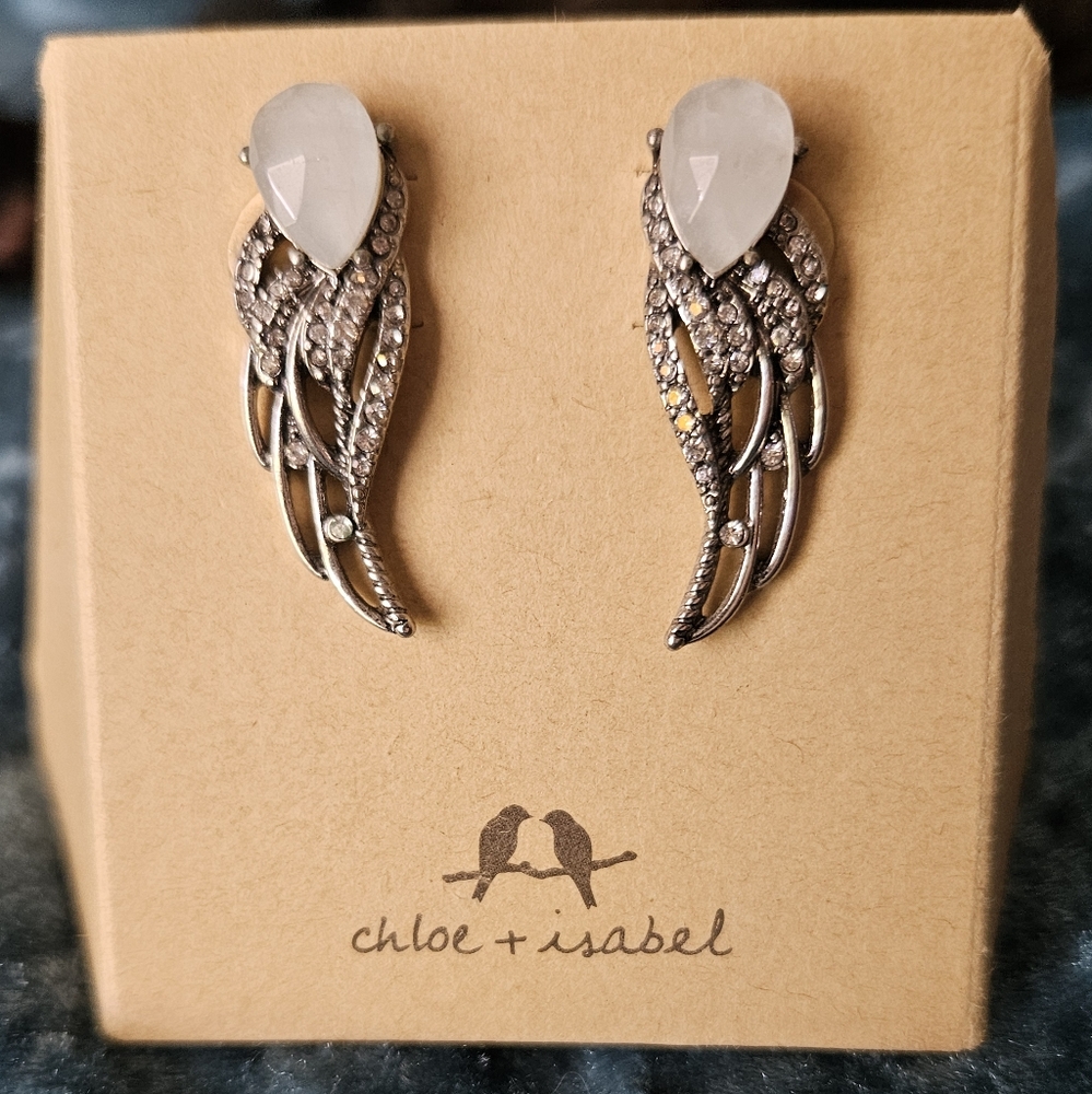 Chloe + Isabel Silverwing Linear Drop Earrings